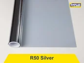 Akcesoria do okien - Folia przeciwsłoneczna wewnętrzna R50 Silver - Lite Solar - miniaturka - grafika 1