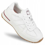 Sneakersy damskie - Buty sportowe damskie Daniel Lopez skórzane SNEAKERSY białe SS2D4042 40 - miniaturka - grafika 1