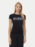 Koszulki i topy damskie - Guess T-Shirt V5GI20 J1314 Czarny Regular Fit - miniaturka - grafika 1