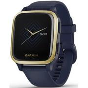 Smartwatch - Garmin Venu Sq Music Granatowo-złoty (010-02426-12) - miniaturka - grafika 1