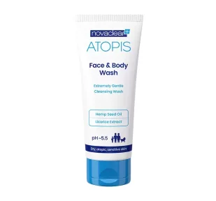 Diagnosis S.A. Novaclear Atopis Face&Body Wash płyn do mycia twarzy i ciała 200 ml 7069549 - Płyny do demakijażu - miniaturka - grafika 1