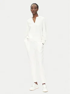 EA7 Emporio Armani Dres 7W000125 AF12501 U0005 Biały Regular Fit - Dresy damskie - miniaturka - grafika 1