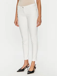 Morgan Jeansy 211-PETRA1 Biały Skinny Fit - Spodnie damskie - miniaturka - grafika 1