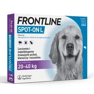 Artykuły przeciw pasożytom - Frontline Spot-on dla psów  - L: 20-40 kg (3 pipety x 2,68 ml) - miniaturka - grafika 1