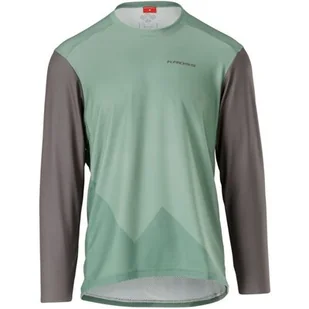 Koszulka rowerowa KROSS Veturo JRS ( XL) Zielono-szary - Koszulki rowerowe - miniaturka - grafika 1