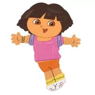 Amscan Balon foliowy "Dora", 14" SHP 09270 - Balony i akcesoria - miniaturka - grafika 1