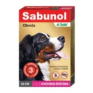 Artykuły przeciw pasożytom - SABUNOL Obroża ozdobna dla psa 50cm - miniaturka - grafika 1