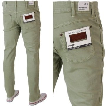 Wrangler Greensboro Jeansy Proste Regular Materiał 