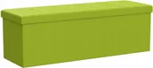 Ławki do przedpokoju - Pufa składana zielona ławka skrzynia XL 114 x 38 cm - miniaturka - grafika 1