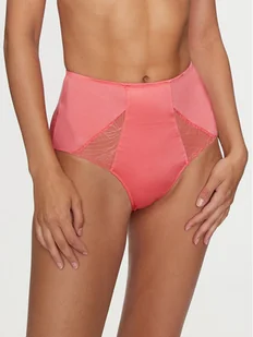 Chantelle Figi klasyczne z wysokim stanem Tattoo Love C22DC5 Różowy - Majtki damskie - miniaturka - grafika 1