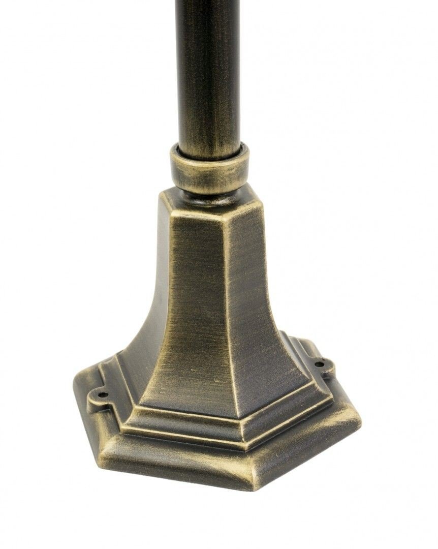 Su-Ma Lampa Stojąca Zewnętrzna Retro Midi Patyna Mosiądz 106 cm Suma