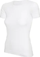 Koszulki i topy damskie - Brubeck SS00970A Koszulka damska z krtkim rkawem COMFORT COTTON biay L - miniaturka - grafika 1
