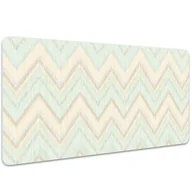 Podkładki na biurko - Ochronna mata podkładka na biurko Zygzaki 100x50 cm, Dywanomat - miniaturka - grafika 1