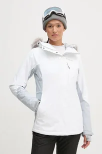 Columbia kurtka narciarska Ava Alpine kolor biały 2085831 - Kurtki i kamizelki sportowe damskie - miniaturka - grafika 1