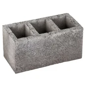 Ogrodzenia - Pustak wentylacyjny Trzykanałowy 52 x 24 x 24 cm Kom-Dym - miniaturka - grafika 1