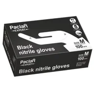 Inne artykuły do sprzątania - Paclan Expert EXPERT CZARNE RĘKAWICZKI NITRYLOWE ROZ M 100SZT Zakupy dla domu i biura! 56355852 - miniaturka - grafika 1