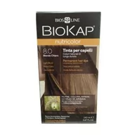 Farby do włosów i szampony koloryzujące - Biokap Nutricolor farba koloryzująca 8.0 jasny blond 140ml - miniaturka - grafika 1