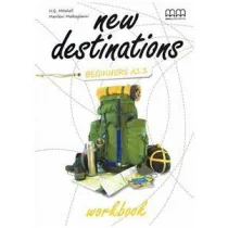 H.Q.Mitchell , Malkogianni Marileni New Destinations, Workbook. Beginners A1.1 - Książki do nauki języka angielskiego - miniaturka - grafika 1