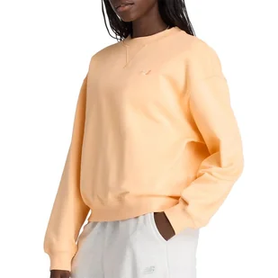 Bluza New Balance WT41500PAE - pomarańczowa - Bluzy sportowe damskie - miniaturka - grafika 1