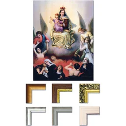 Obraz Matka Boża Szkaplerzna - Ikony i obrazy sakralne - miniaturka - grafika 1