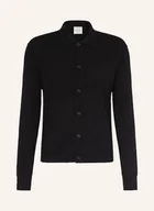 Swetry męskie - Calvin Klein Kardigan Z Materiału Bouclé schwarz - miniaturka - grafika 1