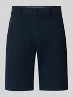 Spodenki męskie - Bermudy o kroju slim fit z mieszanki bawełny - miniaturka - grafika 1