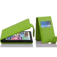Etui i futerały do telefonów - Nokia Cadorabo - Flip Style Hülle für Lumia 930 / 929 - Case Cover Schutzhülle Etui Tasche in APFEL-GRÜN - miniaturka - grafika 1