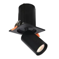 Lampy sufitowe - Termo lampa sufitowa (spot) do zabudowy 1xGU10 czarna SPL-50310-1S BK - miniaturka - grafika 1