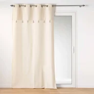 Zasłony - Zasłona boho IZIGOLD, z chwostami, 140 x 240 cm - miniaturka - grafika 1