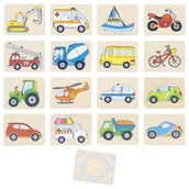 Gry planszowe - Memo Pojazdy Goki - gra - miniaturka - grafika 1