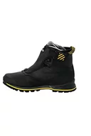 Buty trekkingowe męskie - Jack Wolfskin Męskie buty trekkingowe 1995 Series Texapore Mid M, Black Burly Yellow Xt, 42 EU - miniaturka - grafika 1