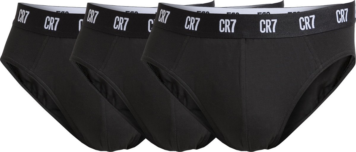 SLIPY MĘSKIE MAJTKI BIELIZNA CRISTIANO RONALDO BASIC BRIEF 3-PAK L