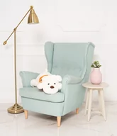 Maskotki i pluszaki - Miś Gustaw Duży Pies Dexter Pluszak biały 70cm - miniaturka - grafika 1