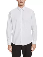 Koszule męskie - ESPRIT męska koszula męska 992ee2f304, 100/biały, XS - miniaturka - grafika 1