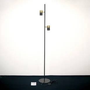 ORION Lampa stojąca Kevin, 2-punktowa, czarny/złoty - Lampy stojące - miniaturka - grafika 5