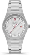 Zegarki męskie - Zegarek męski SWISS MILITARY SMWGH2101603 stalowy klasyczny do pływania - miniaturka - grafika 1