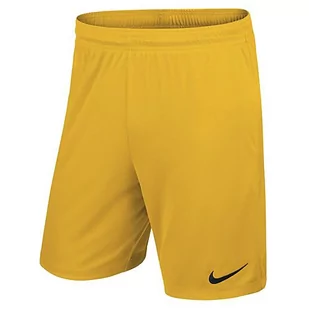 Nike dla dzieci Park II Knit Shorts bez wewnętrznego Slip, żółty, L 725988-739 - Spodnie i spodenki dla chłopców - miniaturka - grafika 1