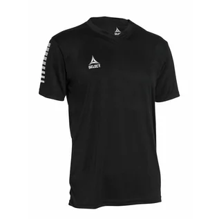 Koszulki sportowe męskie - Koszulka piłkarska poliestrowa męska Select PISA czarna - grafika 1