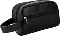 Kosmetyczki, organizery i kuferki - Wielofunkcyjna kosmetyczka podróżna dla mężczyzn kobiet wodoodporna czarna - miniaturka - grafika 1