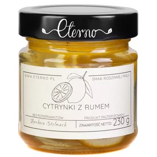 Eterno - Cytrynki z rumem 230g - Owoce w puszkach i słoikach - miniaturka - grafika 1