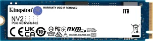 Kingston NV2 1TB M.2 2280 PCI-E x4 Gen4 NVMe (SNV2S/1000G) - Dyski SSD - miniaturka - grafika 1