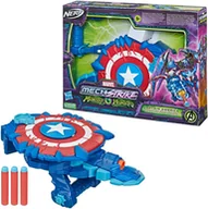 Zabawki militarne - Marvel Mech Strike Monster Hunters Wyrzutnia Tarcza Kapitan Ameryka F4377 - miniaturka - grafika 1