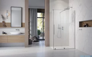 Radaway Furo Kdj Brushed Nickel kabina 120x80cm prawa szczotkowany nikiel 10104622-91-01R/10110580-01-01/10113080-01-01 - Kabiny prysznicowe - miniaturka - grafika 3