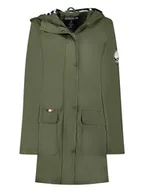 Kurtki damskie - Geographical Norway Parka "Curieuse" w kolorze khaki - miniaturka - grafika 1