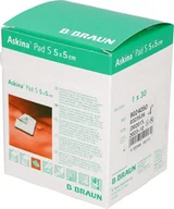 Apteczki i materiały opatrunkowe - Opatrunek chłonny Askina Pad S z nacięciem i otworem (B. Braun) - miniaturka - grafika 1