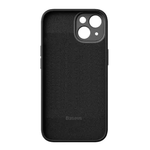 Zestaw ochronny Baseus Liquid Silica etui i szkło hartowane do iPhone 14 Plus (czarny) - Etui i futerały do telefonów - miniaturka - grafika 1