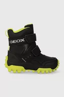 Buty dla dziewczynek - Geox śniegowce dziecięce J36FRC 0FUCE J HIMALAYA B ABX kolor czarny - miniaturka - grafika 1
