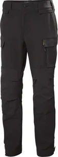 Helly Hansen Pants Barcode CNCT, black C48 - Odzież robocza - miniaturka - grafika 1