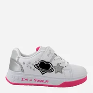 Buty dla chłopców - Tenisówki dziecięce dla dziewczynki Primigi PAM 59597 30 Białe (8050165013447) - miniaturka - grafika 1