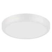 Lampy sufitowe - Minimalistyczny plafon Nestia 4385 Ideus LED 18W 4400K do jadalni biały - miniaturka - grafika 1